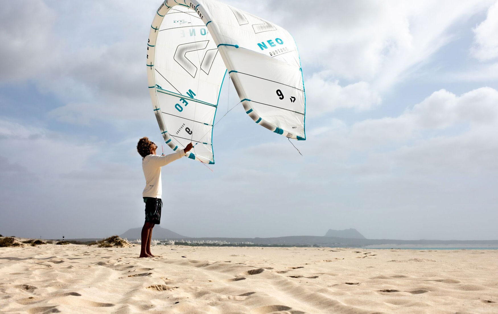 Aile de kite Duotone Neo Concept Blue