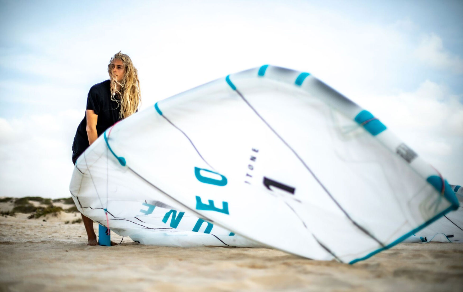 Aile de kite Duotone Neo Concept Blue