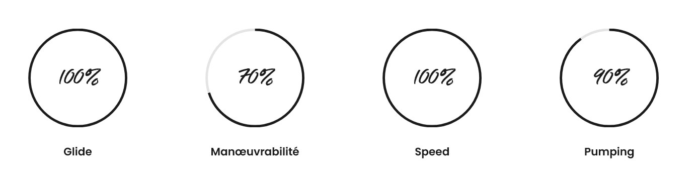 Spécifications foil Eagle X UHM Carbon