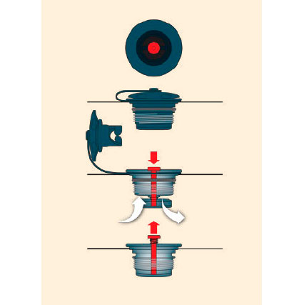 Technologie F-One Reactor Valve