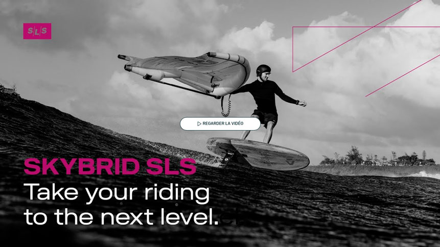 Vidéo de la Skybrid 2025 chez Duotone