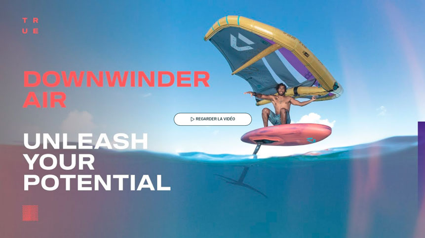 Vidéo de la Downwinder Air 2025 chez Duotone Vidéo de la Downwinder Air 2025 chez Duotone