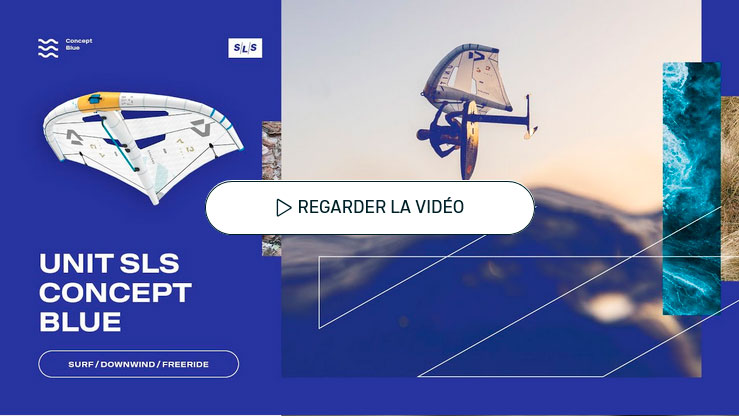 Vidéo de la wing Unit SLS Concept Blue