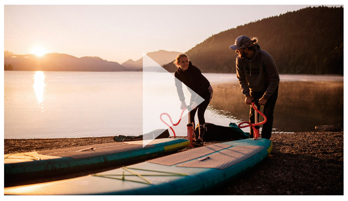 Voir la vidéo du SUP Fanatic Ray Air Pocket Voir la vidéo du SUP Fanatic Ray Air Pocket