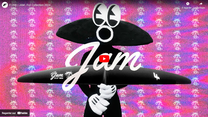 Vidéo du foil Jam de chez F-One