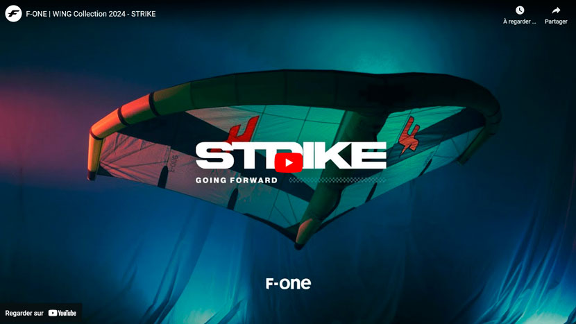 Vidéo de la Strike V4 de chez F-One