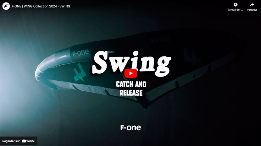 Vidéo de la Swing V4 de chez F-One
